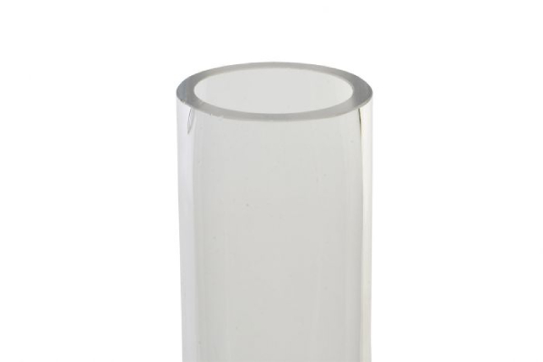 Vase verre 5x5x25 transparent