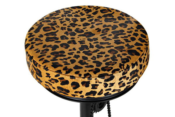 Stolica leopard brown sa pedlama 45x40x82
