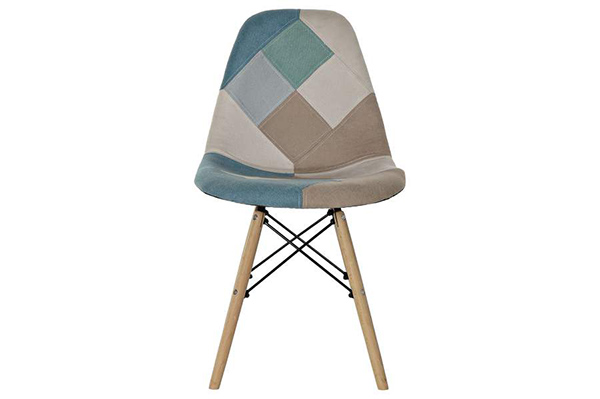 Chair polyester pine tree 47x49x83 47cm patchwork