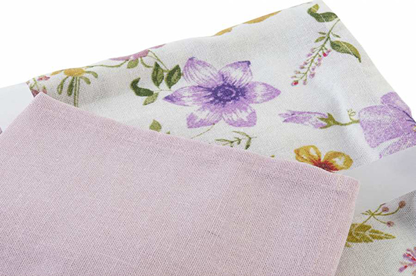 Tablecloth set 9 cotton 150x250x0,5 bloom