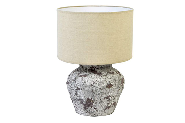 Table lamp cement 42x61,5 aged