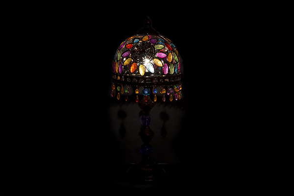 Stona lampa acrylique 22x49
