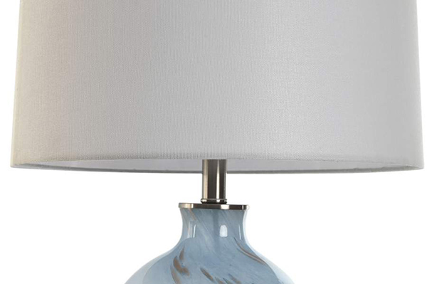 Stona lampa blue 40x40x66