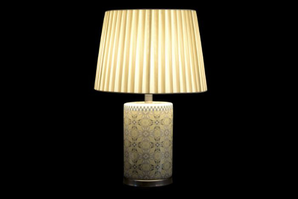 Table lamp ceramic 36x53 cream
