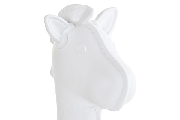 Stona lampa giraffe white 18x10x25