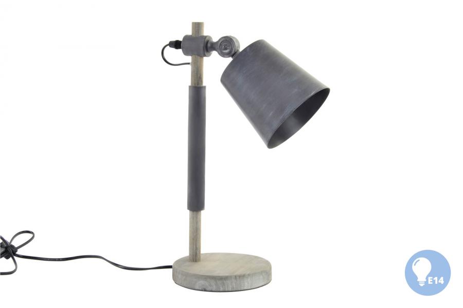 Stona lampa grey 16x25x41