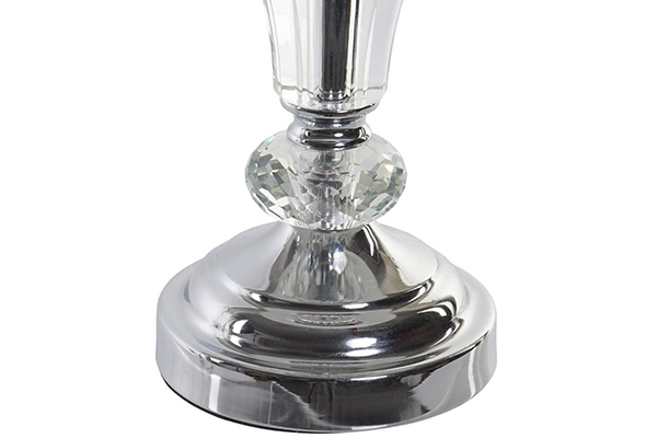Table lamp glass 30x30x48 2 mod.