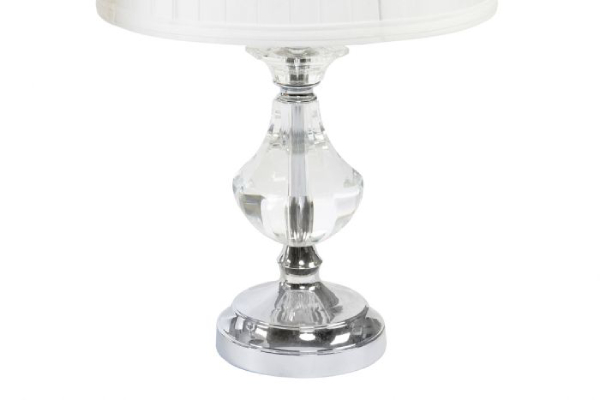 Table lamp glass metal 31x49 2 mod.