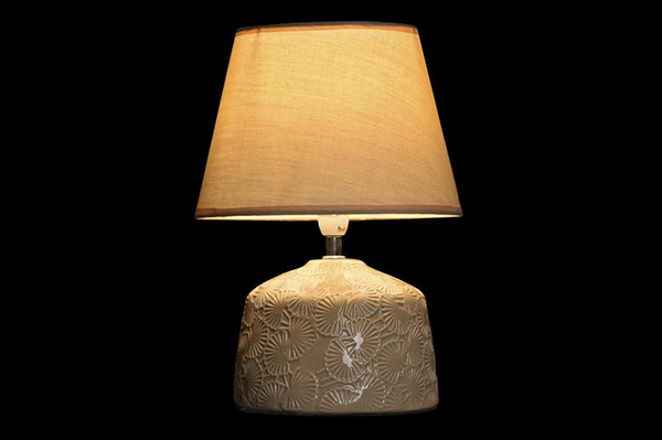 Table lamp dolomite polyester 23x23x31 2 mod.