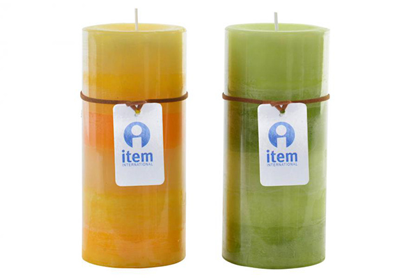 Candle wax fragrance 6,8x6,8x15 450 gr. 2 mod.