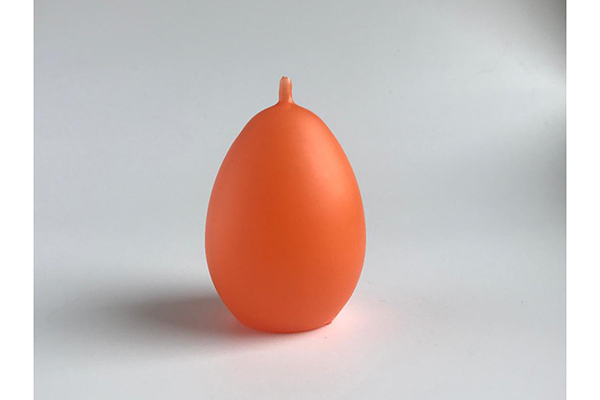 Candle egg orange