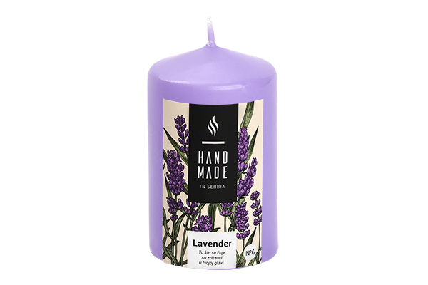 Candle lavender