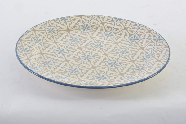 Plate porcelain 26x3