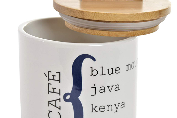 Tegla coffee blue 9X9X9,5 400 ml