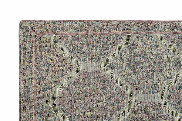 Carpet cotton polyester 205x290x1 aged pink