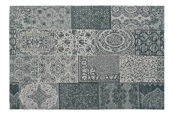Carpet cotton polyester 160x240x1 patchwork