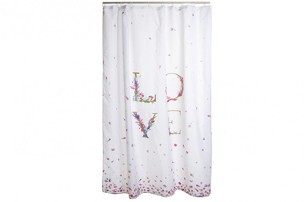 Rideau polyester 180x200 amour