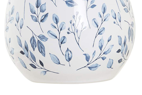 Vase porcelain 20x20x27,5 white