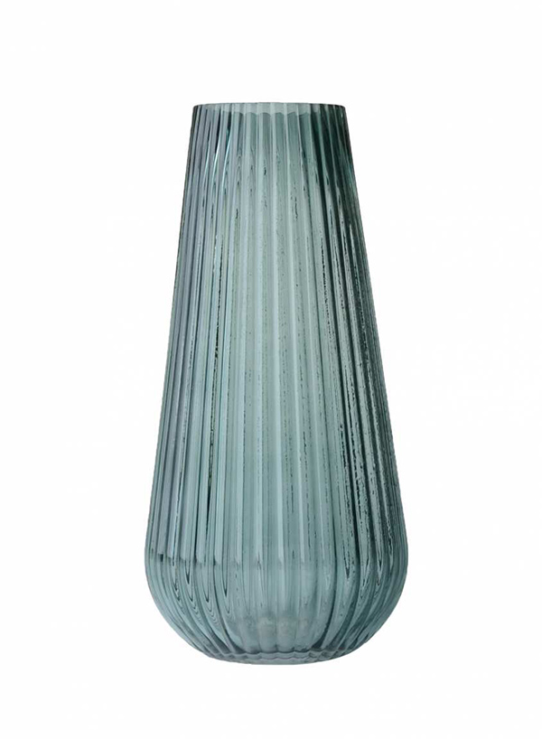 Vase glass 14x14x30 3 mod.