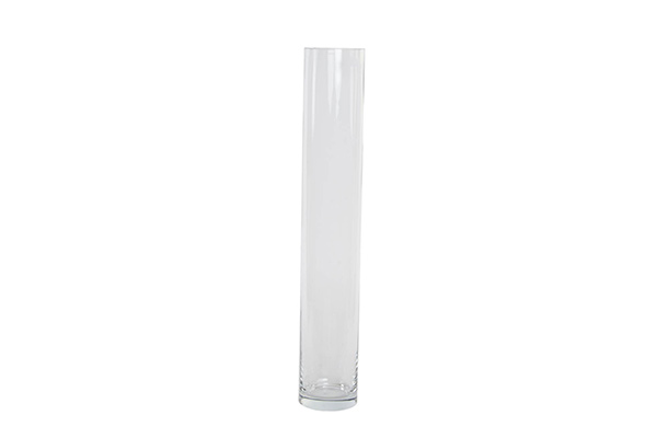 Vase verre 10x60 transparent