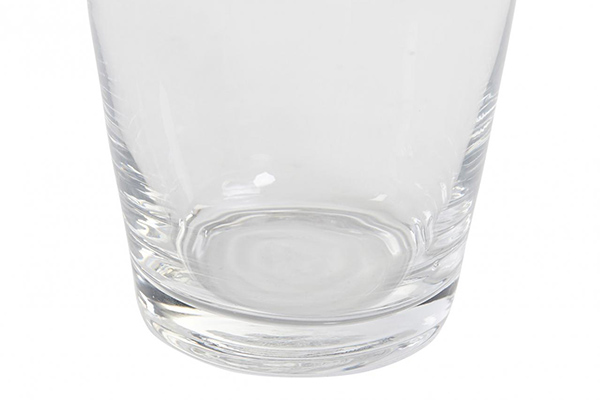 Vase glass 12x12x30 13 transparent