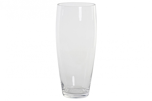 Vase glass 12x12x30 13 transparent