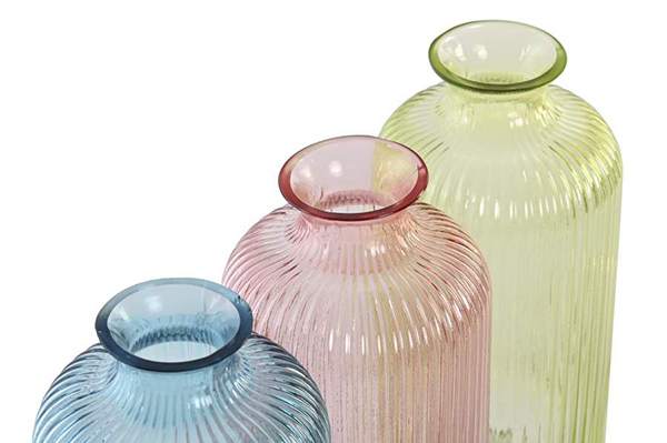 Vaza u boji 9x9x21 3 modela
