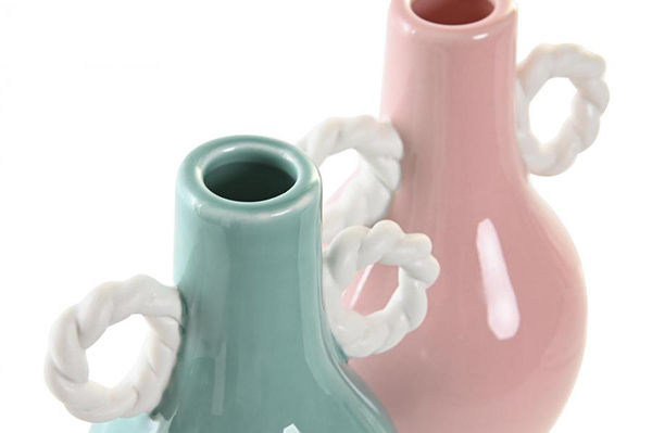 Vase stoneware 10,5x9x15 2 mod.