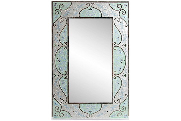 Zidno ogledalo sparkly 75x102x5