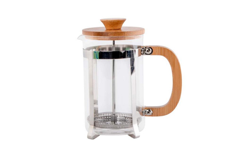Coffee machine borosilicate bamboo 600 plunger