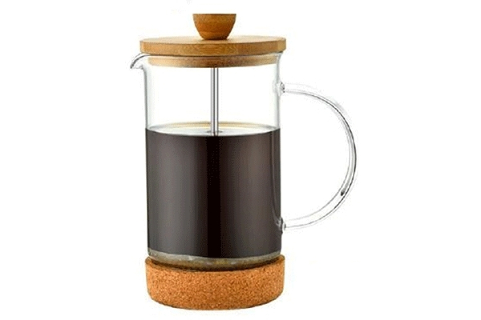 Aparat za kafu mehanički / bambus 600 ml