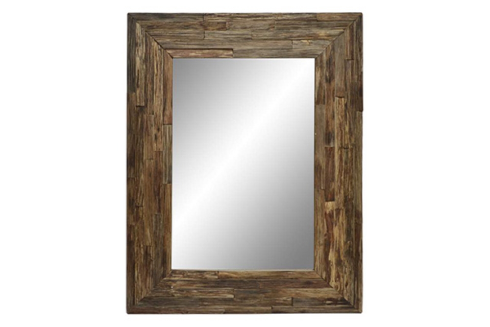 Drveno ogledalo trunk 76x4x101,5