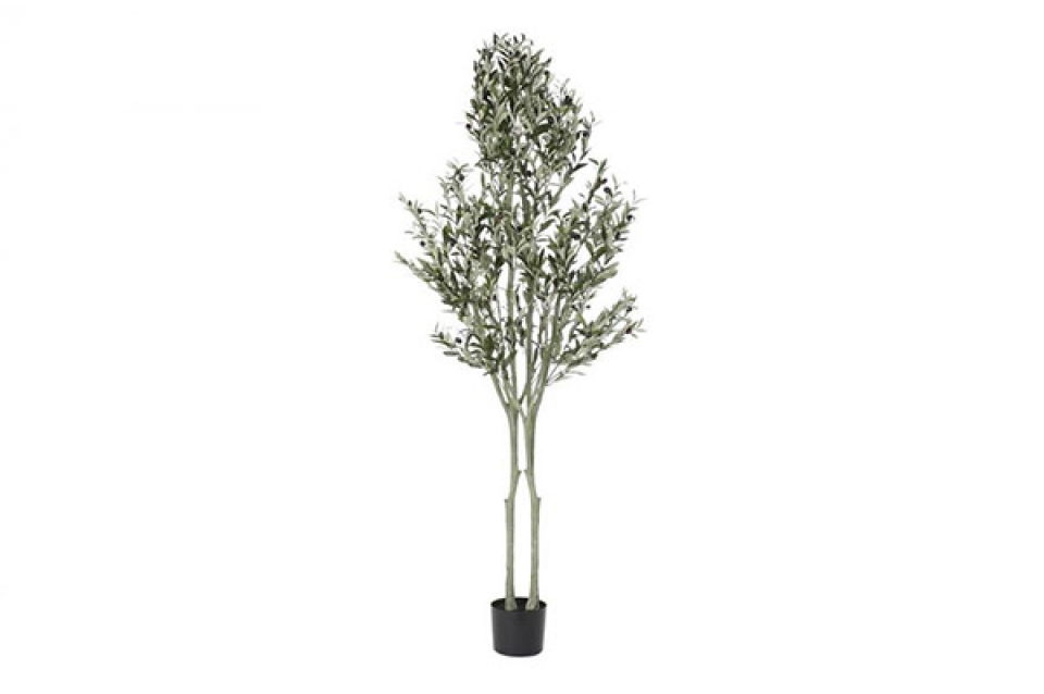 Tree polyester pp 80x80x180 olive tree green