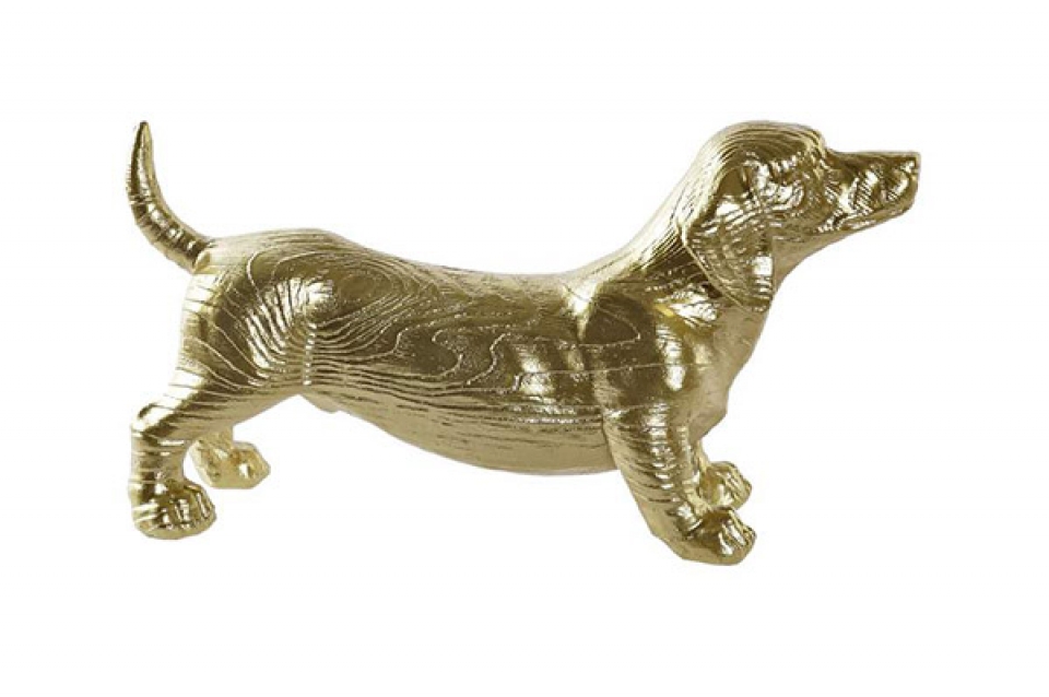 Figure resin 38x12,4x19,9 hot dog golden