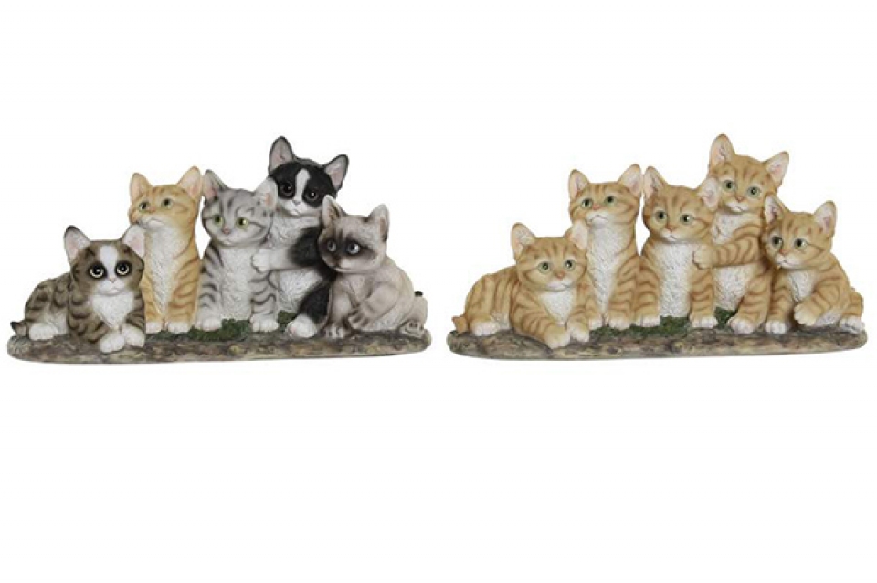 Figura kittens 32,5x13x16,5 2 modela