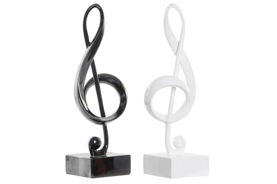 Figure resin 15x11,5x41 musical note 2 mod.