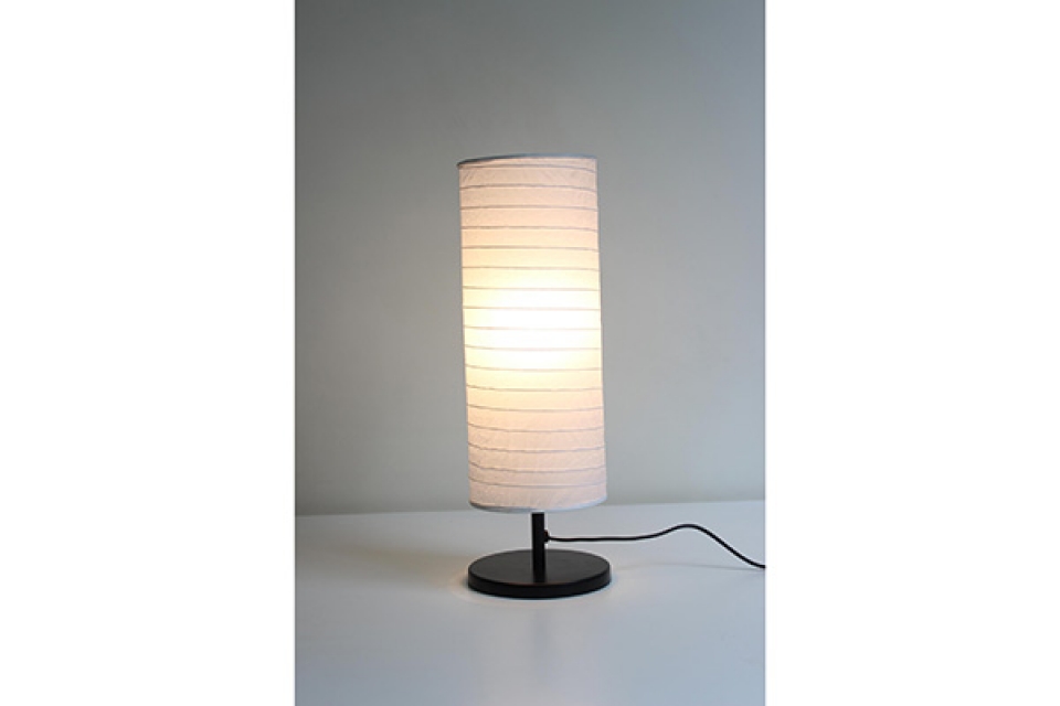 Holmo lampa manja 46cm bela, stone lampe