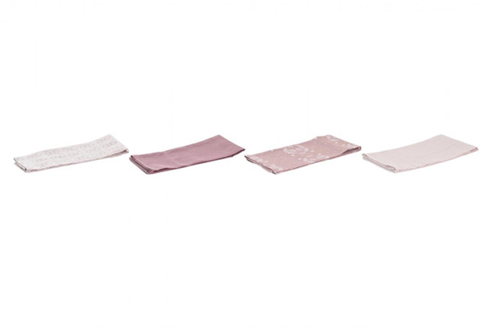 Set kuhinjskih krpa pink / 2 60x40x0,5 2 modela