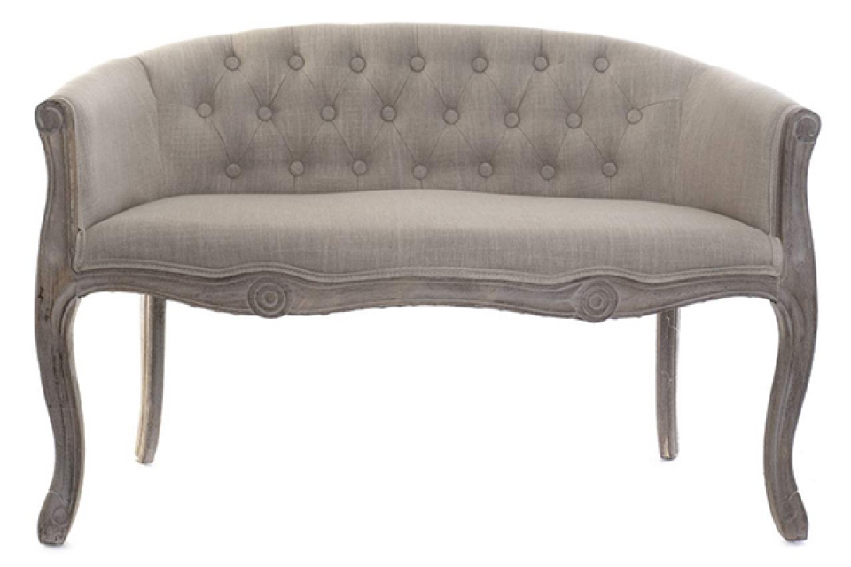 Sofa decape grey 107x61x71