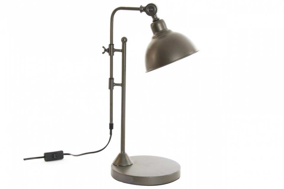 Stona lampa industry/ metal 60cm e14