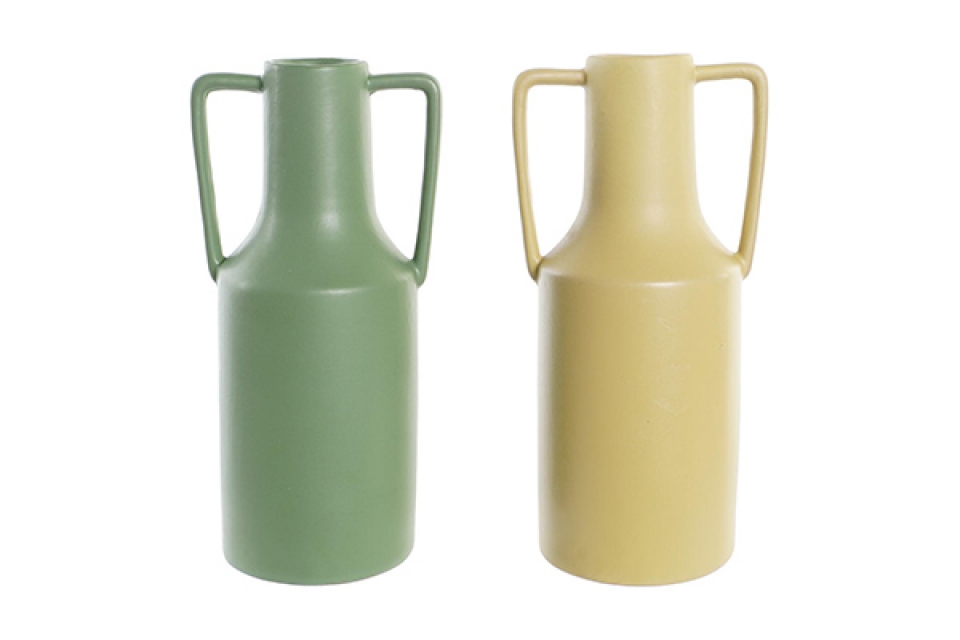 Vaza sa ručkama u boji 15,5x13x32,5 2 modela