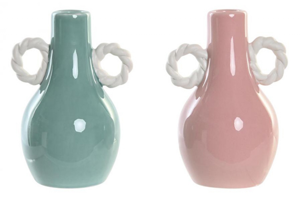 Vaza u boji sa ručkama 10,5x9x15 2 modela