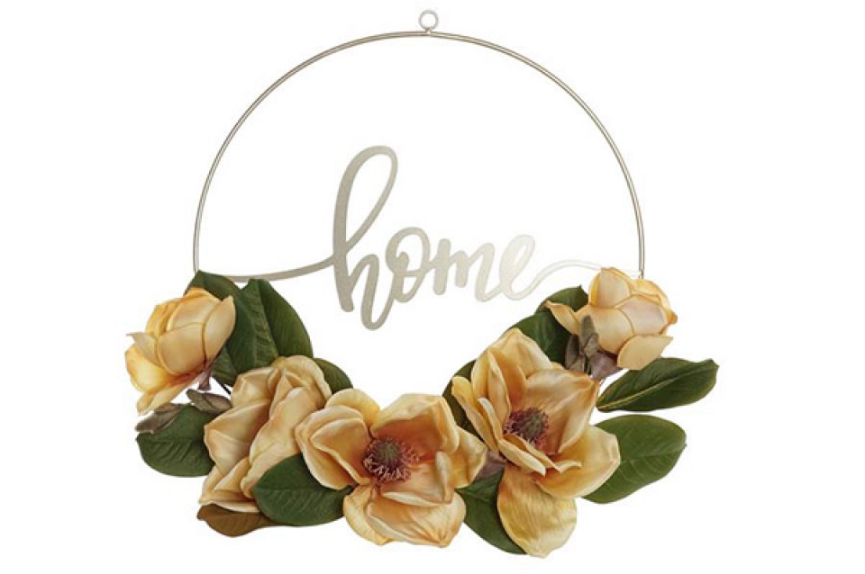 Wall decoration metal polyester 25x5x25 home